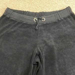 Calispia Cropped Terry Cloth Pant